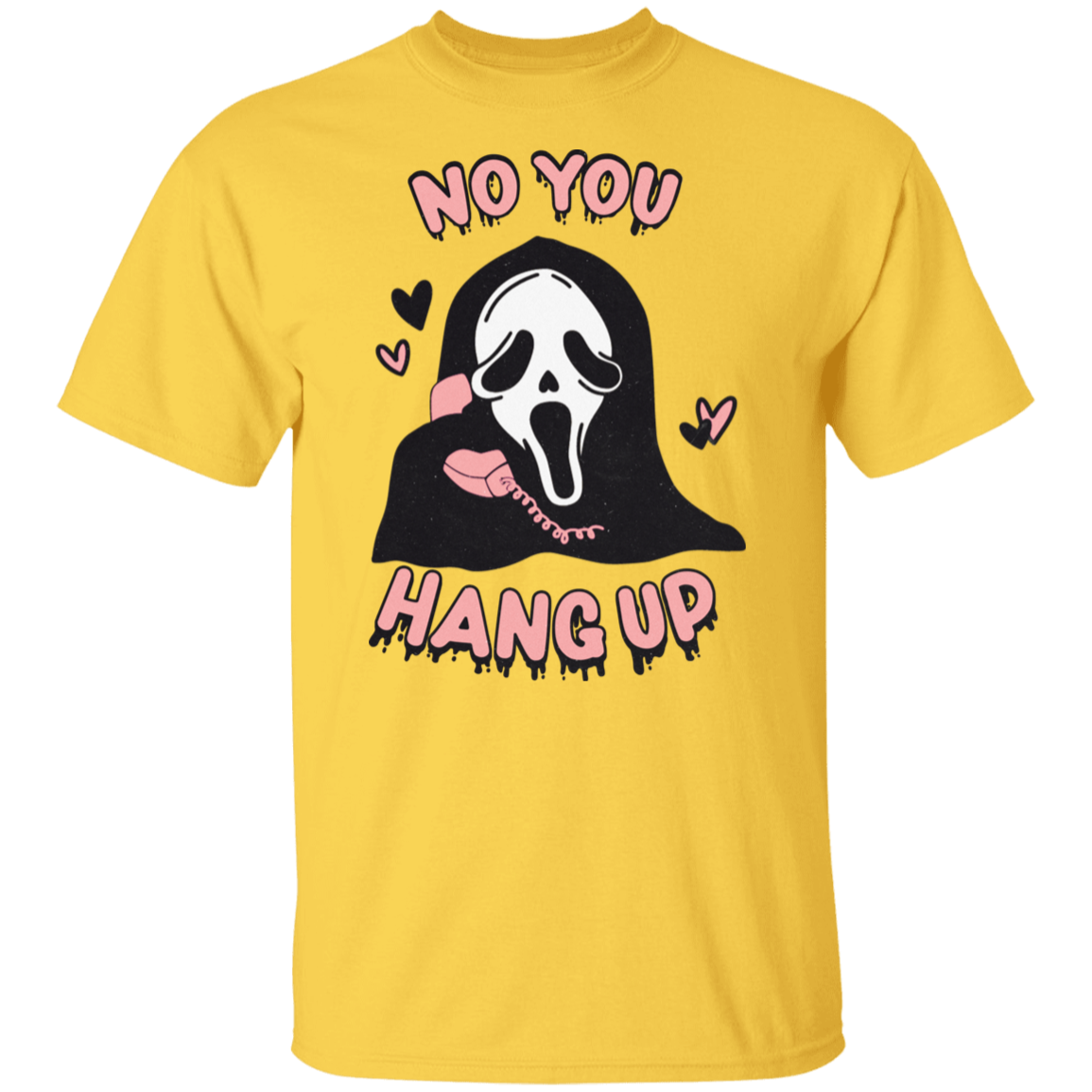Ghost Face| No You Hang Up| Premium short sleeve T-Shirt