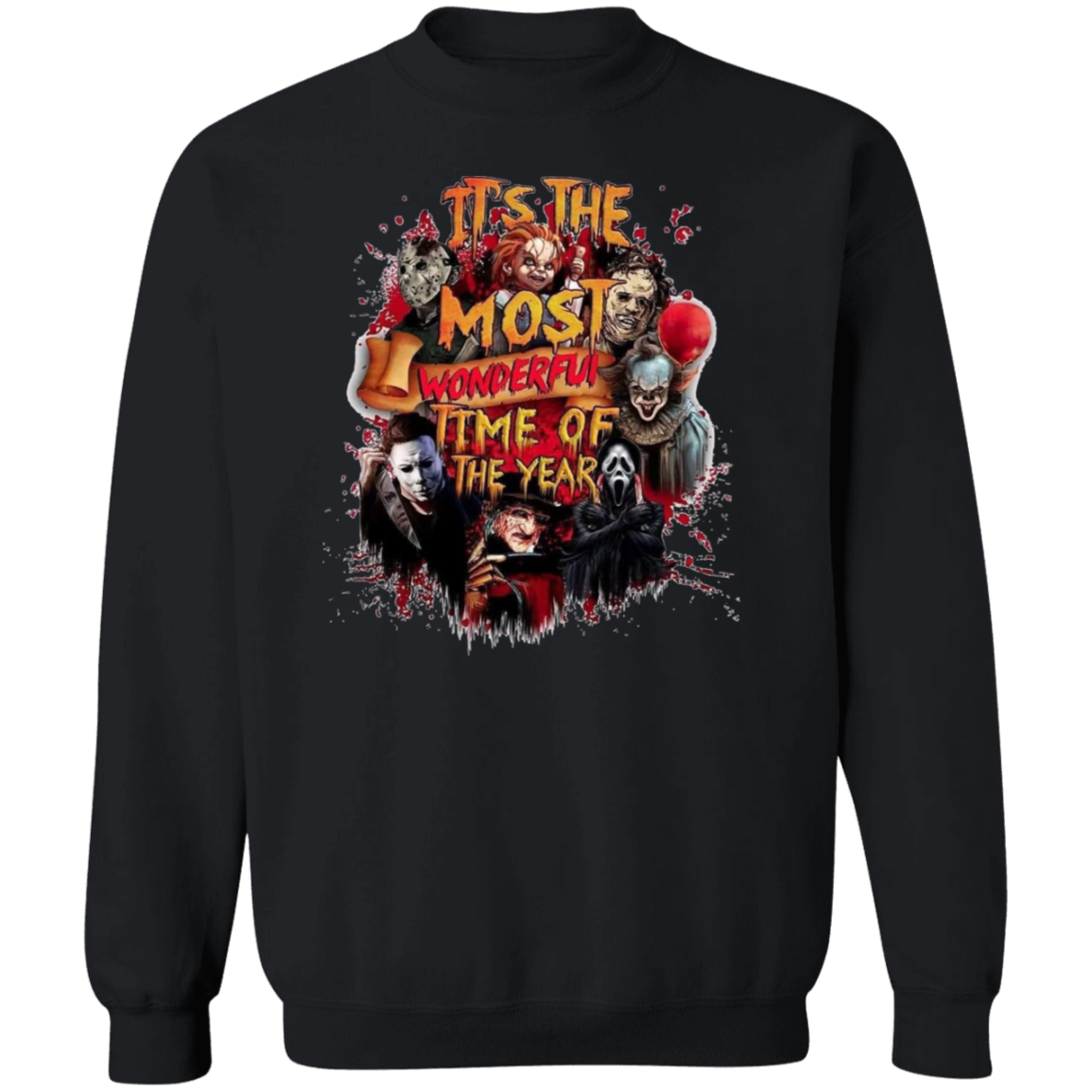 Most Wonderful Time Of The year | Crewneck Pullover Sweatshirt