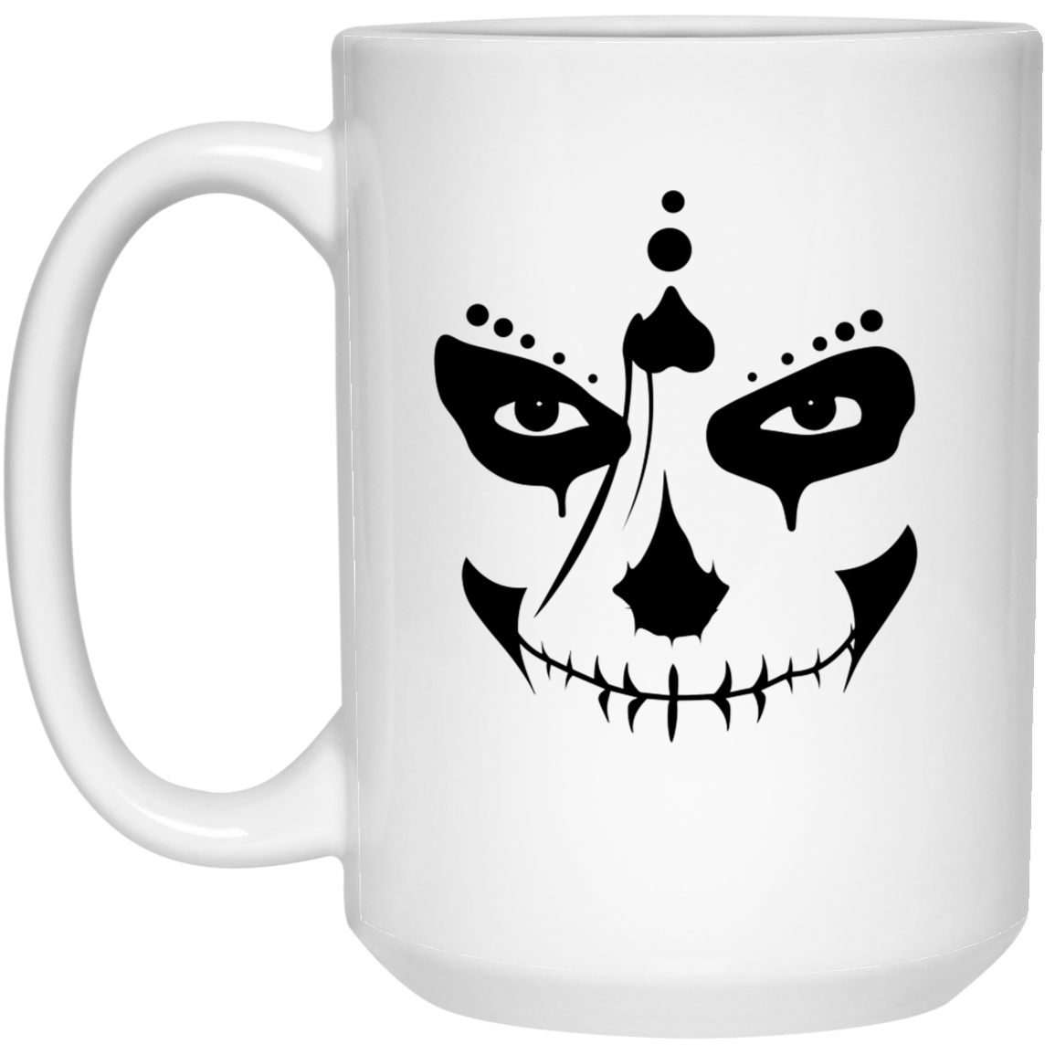 Evil Face | 15 oz. White Mug