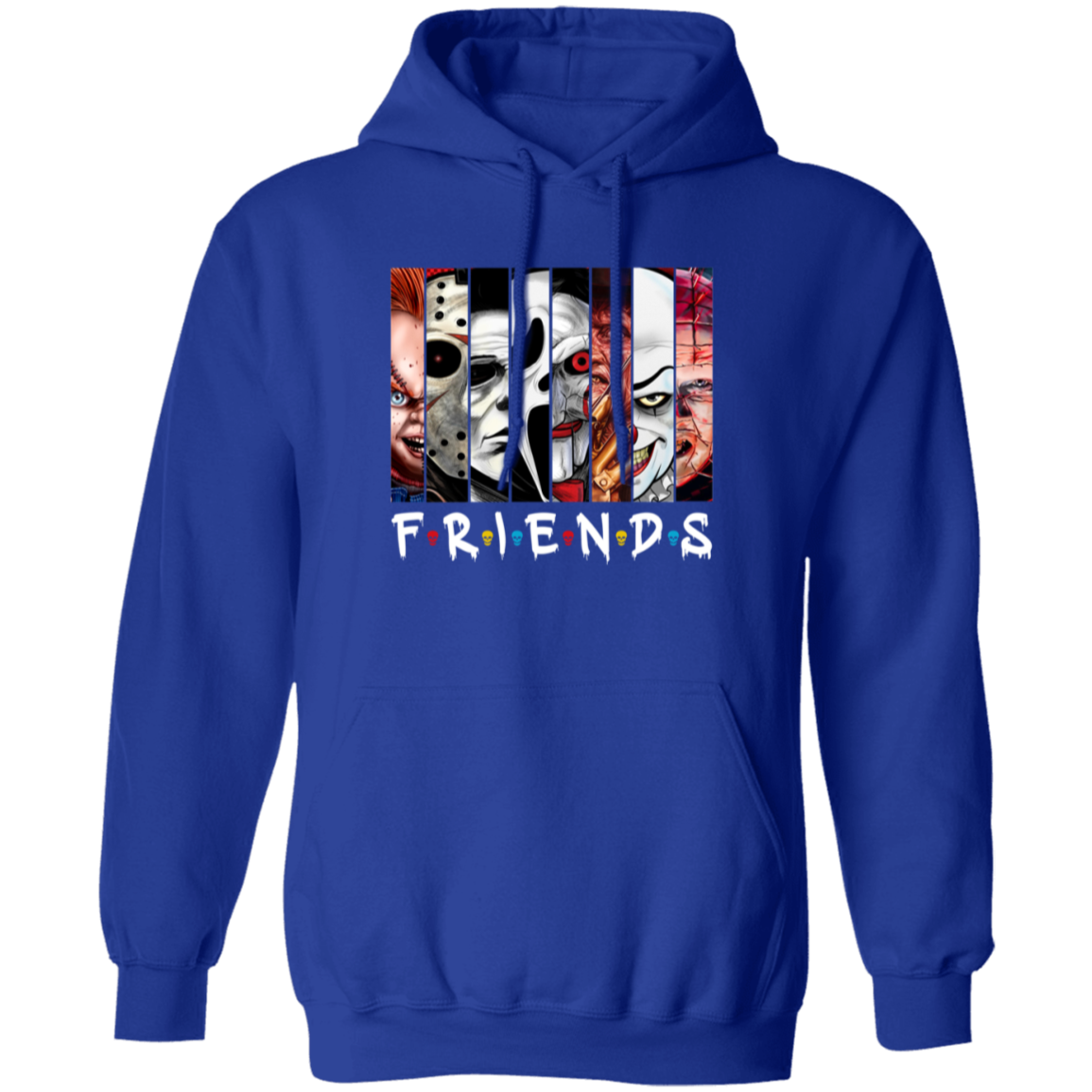 Fright Nite Crew | Scary Movie | Halloween Friends | Pullover Hoodie