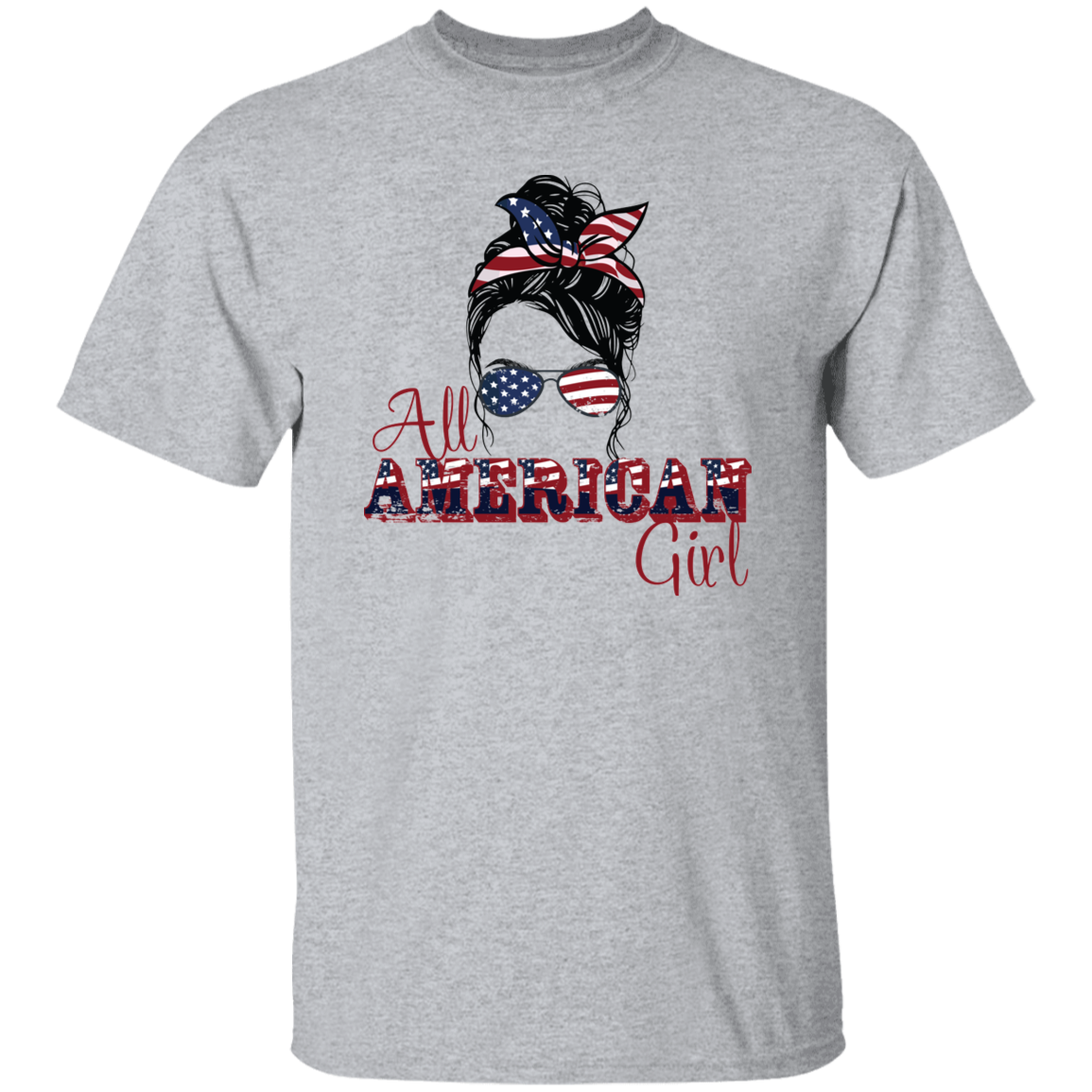 All American Girl | short sleeve premium T-Shirt