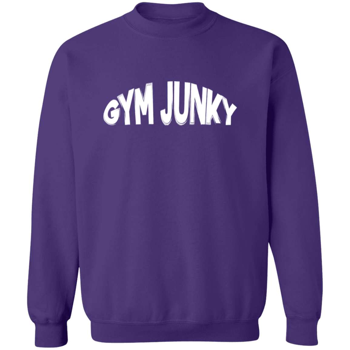 Gym Junky-Activewear | Crewneck Pullover Sweatshirt