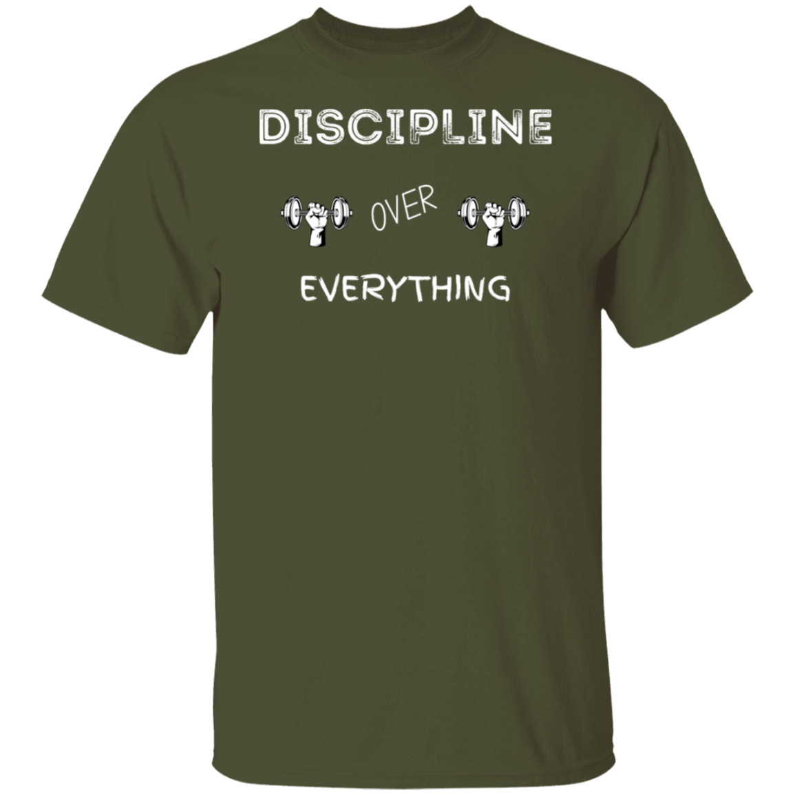 Discipline Over Everything-Workout Gym | T-Shirt