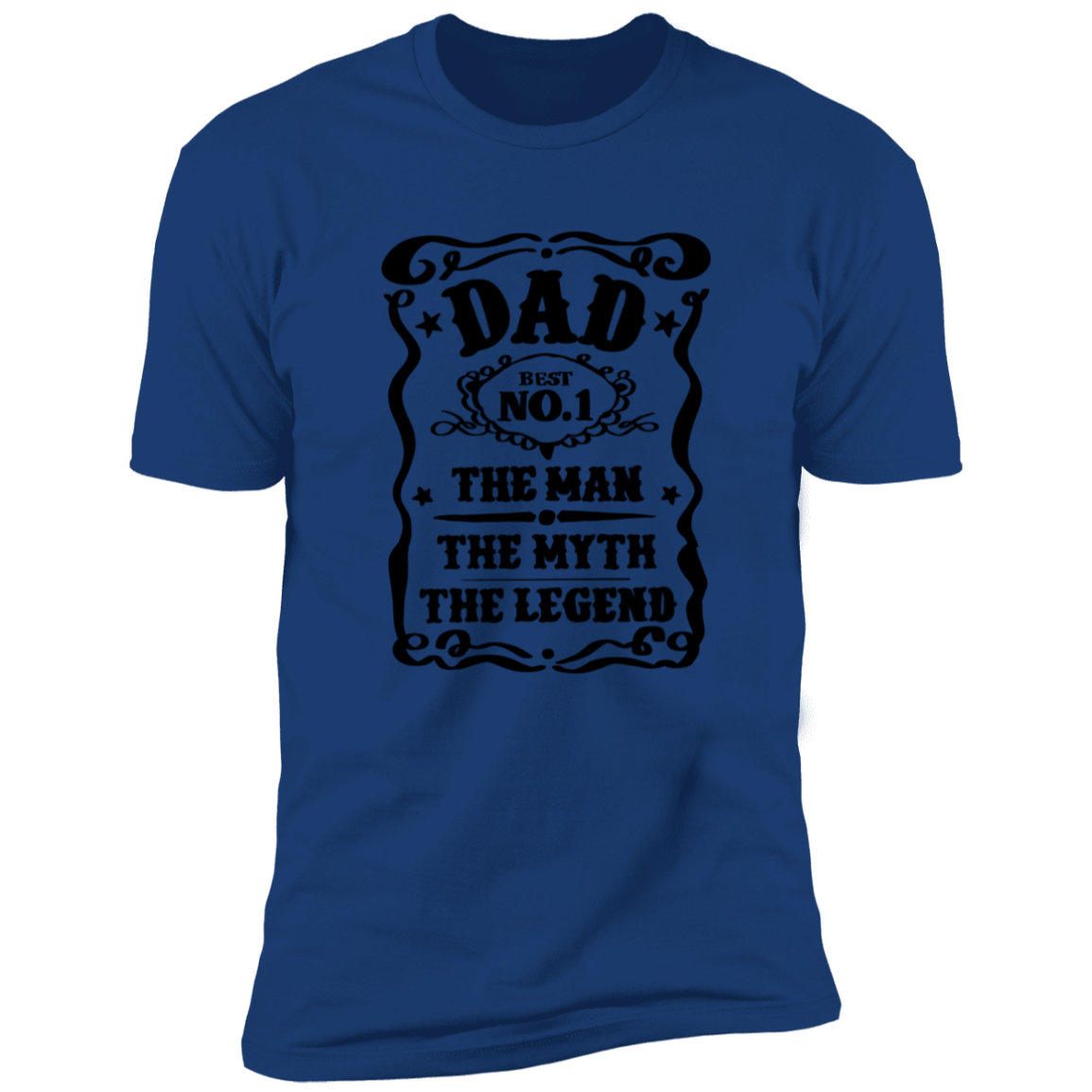 Dad No.1 Premium Short Sleeve Tee