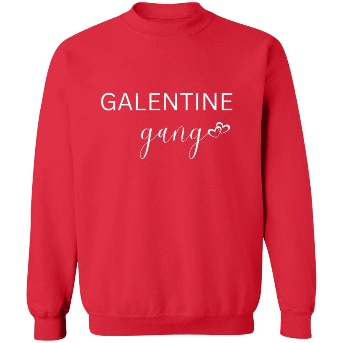 Galentine Gang Crewneck Pullover Sweatshirt