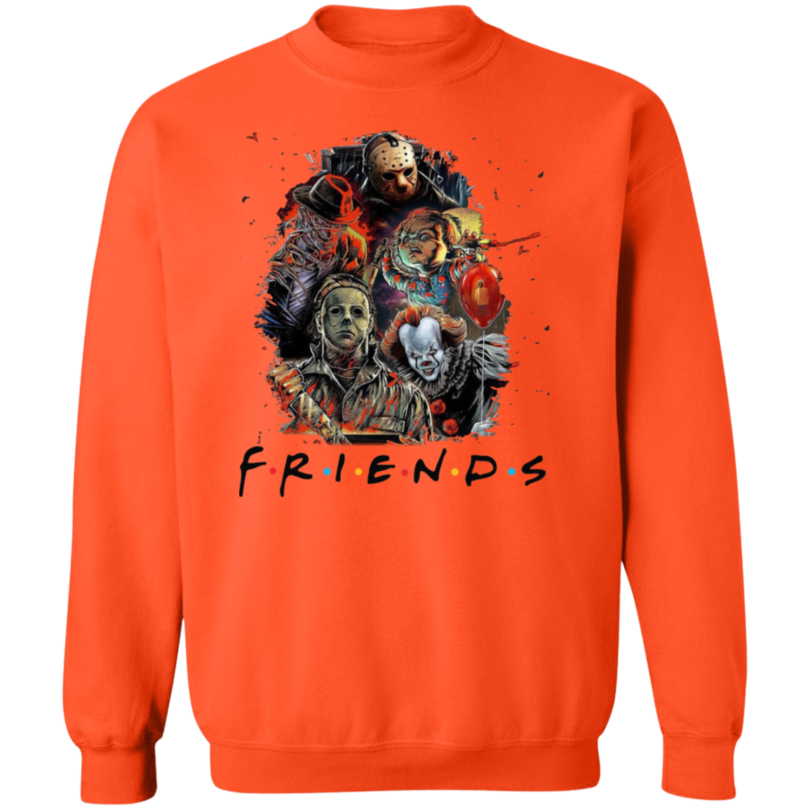 Ghoulie Friends | Crewneck Pullover Sweatshirt