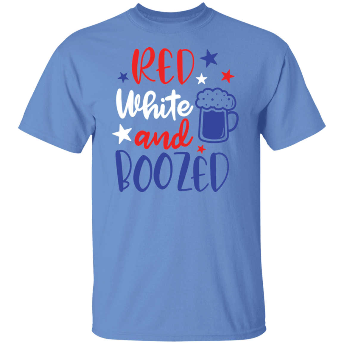 Red White and Boozed | short sleeve premium 5.3 oz. T-Shirt