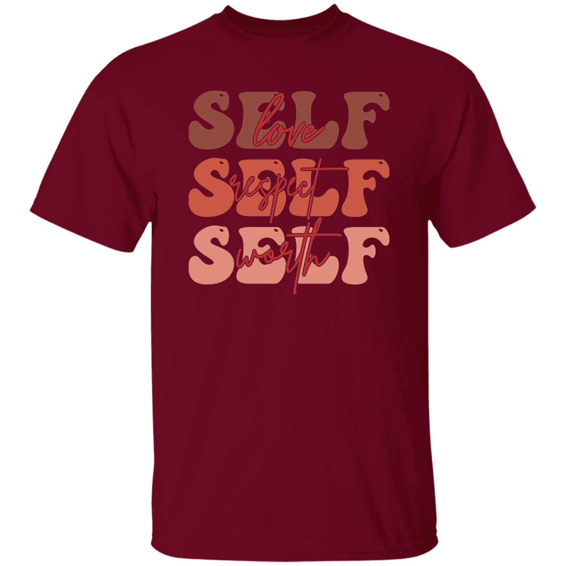 Self Love Respect Worth | Premium Short Sleeve T-Shirt
