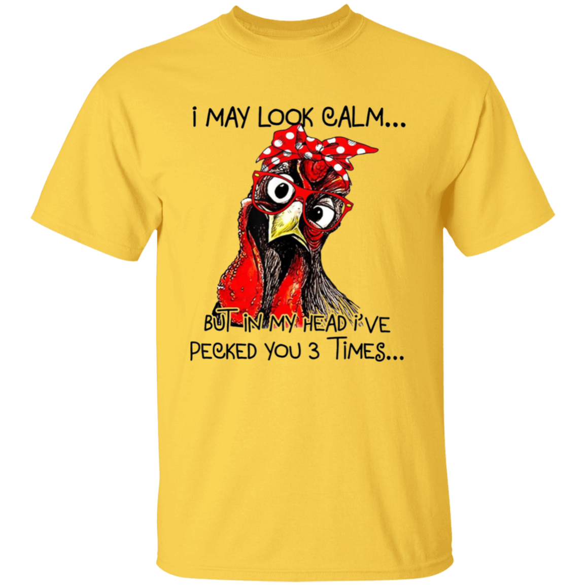 I May Look Calm... | Premium Short Sleeve T-Shirt