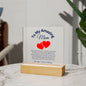 To My Amazing Mom | Square Acrylic Plaque