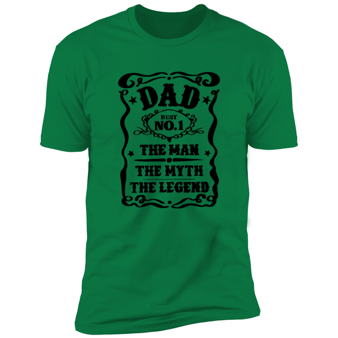 Dad No.1 Premium Short Sleeve Tee
