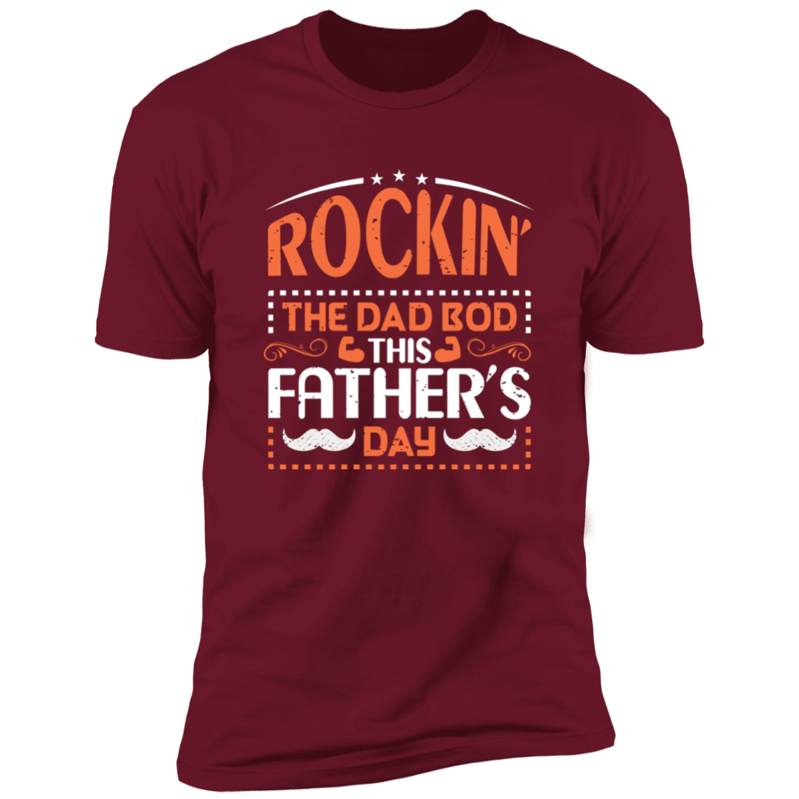 Rockin' The Dad Bod | Premium Short Sleeve Tee