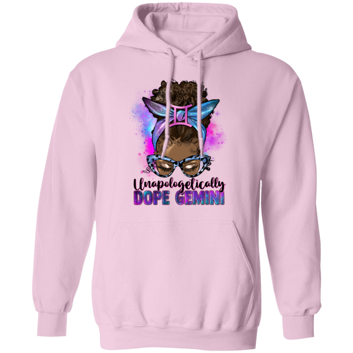 Unapologetically Dope Gemini | Pullover Hoodie