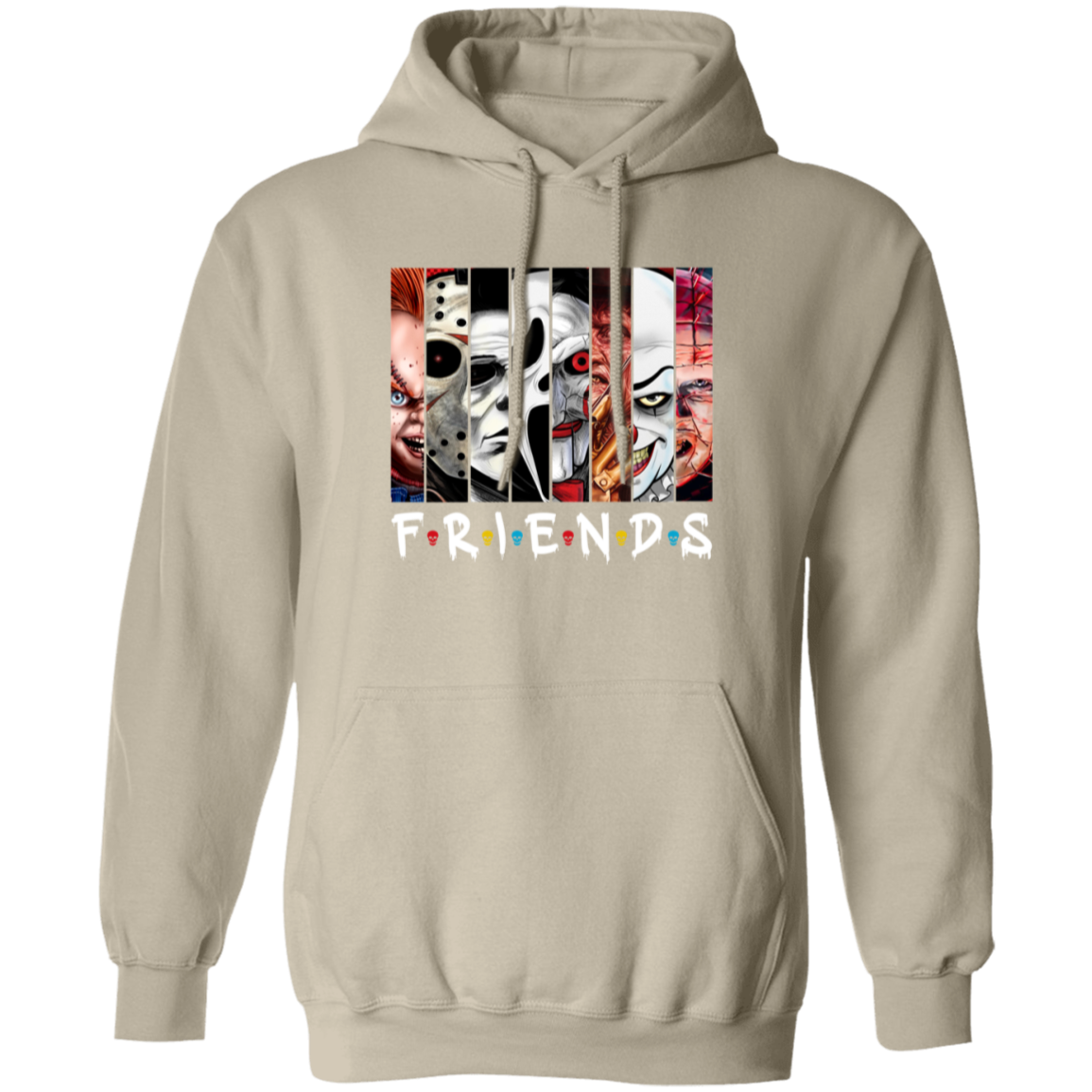 Fright Nite Crew | Scary Movie | Halloween Friends | Pullover Hoodie