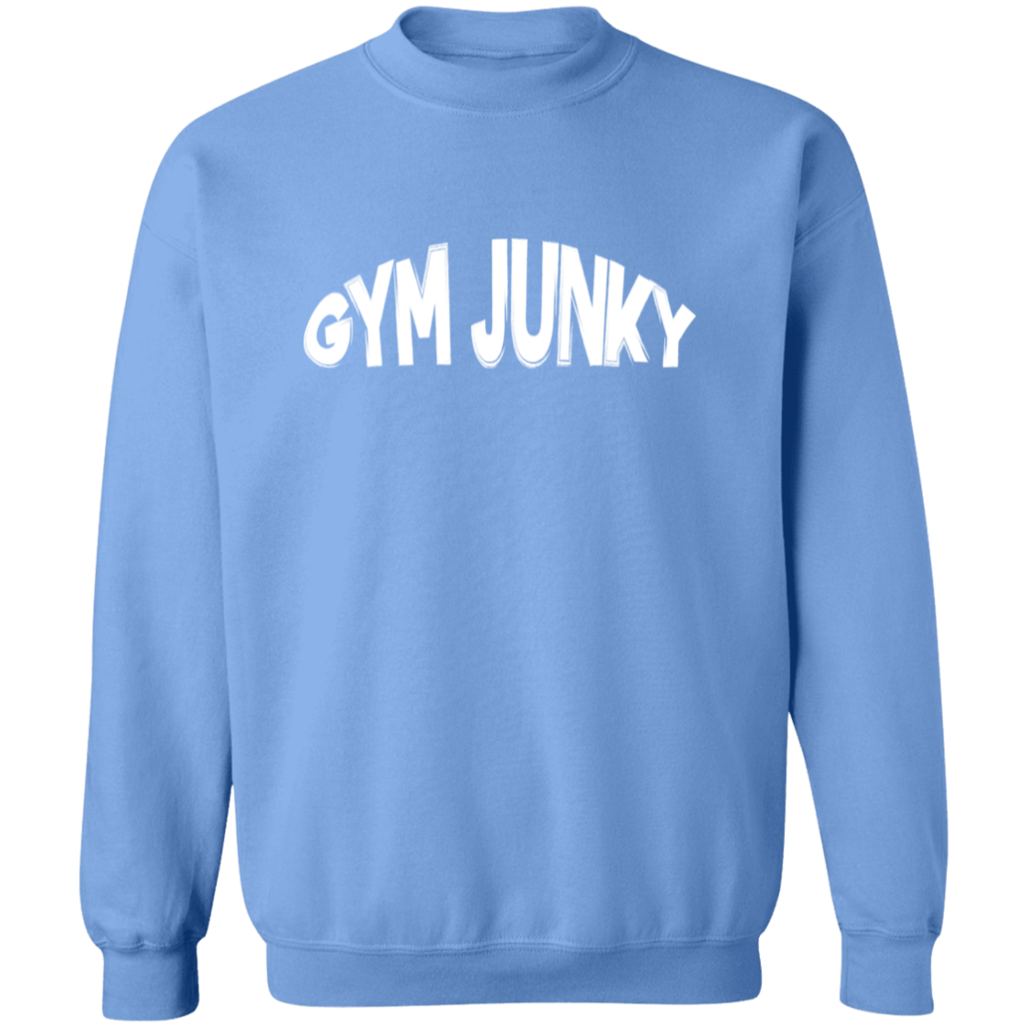 Gym Junky-Activewear | Crewneck Pullover Sweatshirt