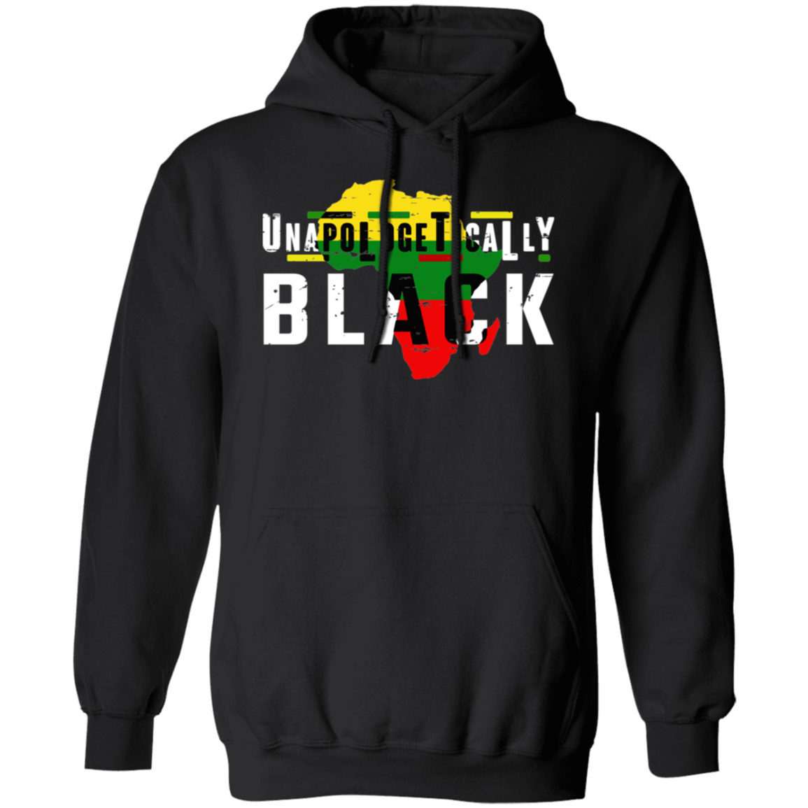 Unapologetically Black Africa | Pullover Hoodie