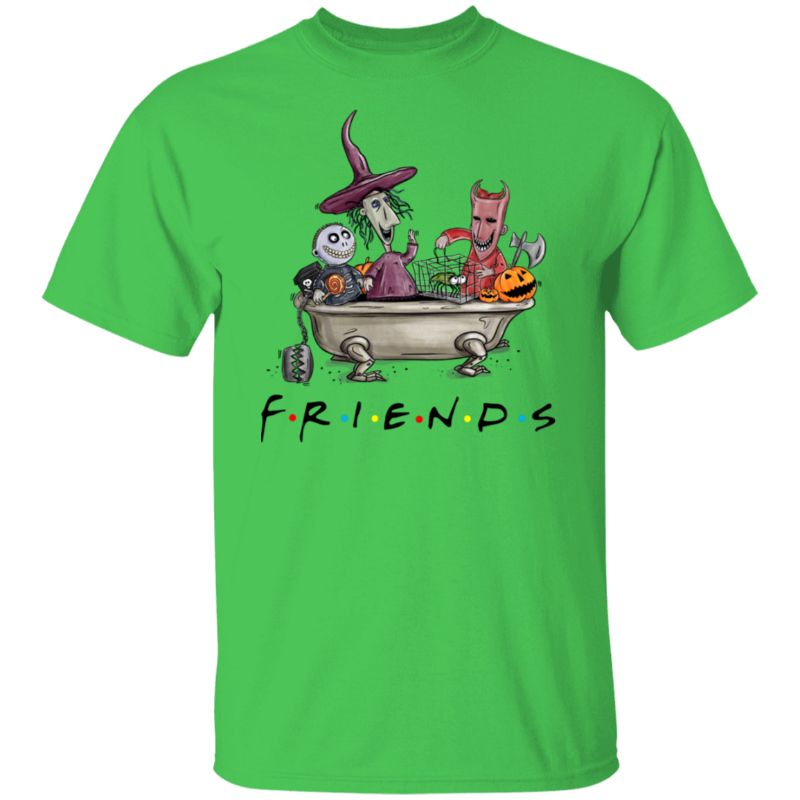 Rub a Dub Scary Friends | Premium Short Sleeve T-Shirt