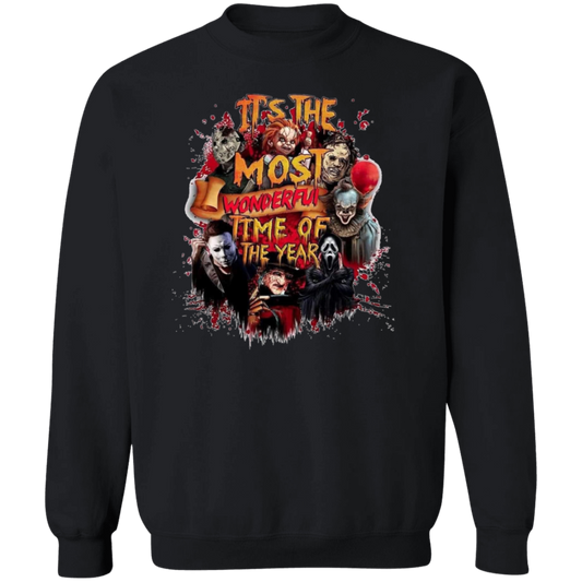 Most Wonderful Time Of The year | Crewneck Pullover Sweatshirt