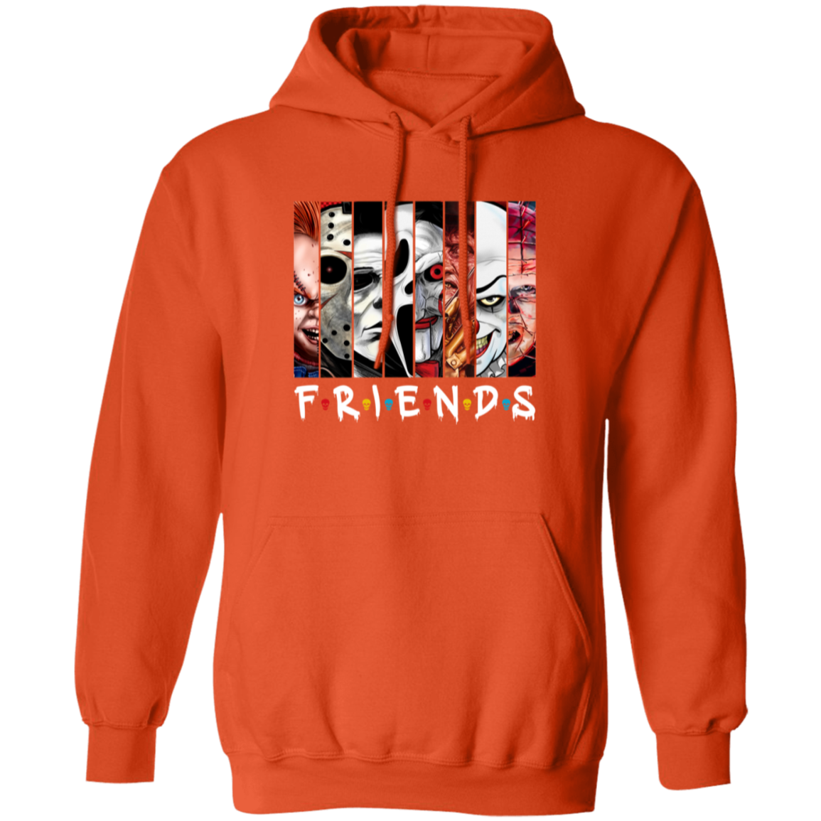 Fright Nite Crew | Scary Movie | Halloween Friends | Pullover Hoodie