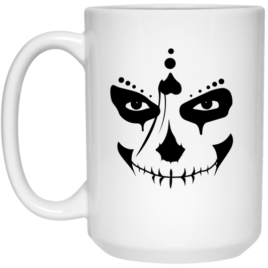 Evil Face | 15 oz. White Mug