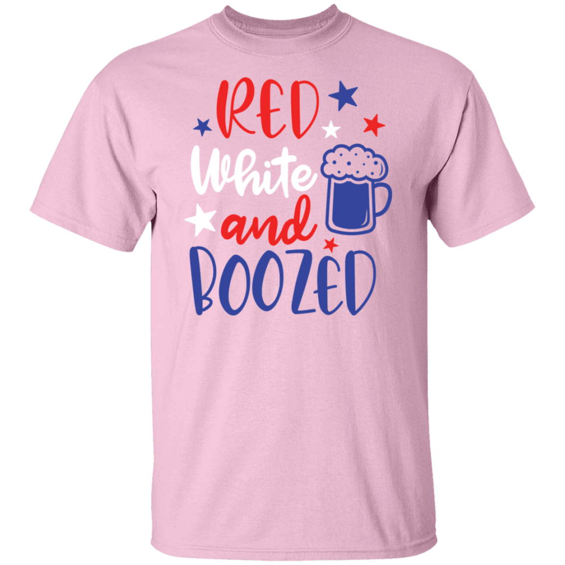 Red White and Boozed | short sleeve premium 5.3 oz. T-Shirt