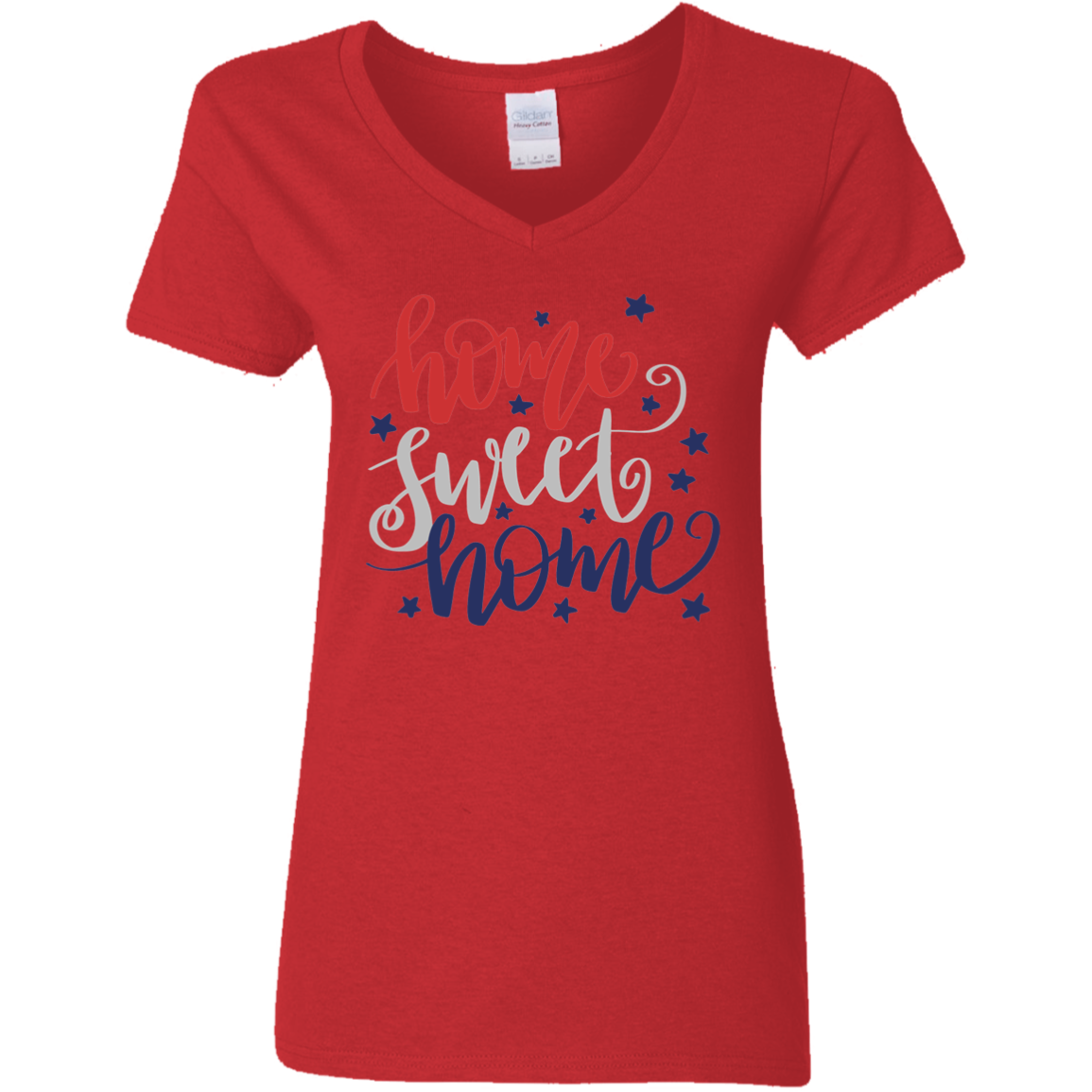 Home Sweet Home | short sleeve premium Ladies' V-Neck T-Shirt