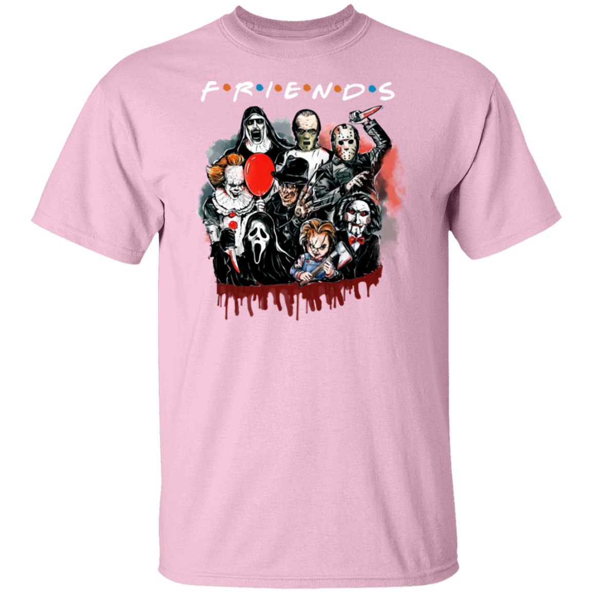 Scary Movie Friends | Premium Short SleeveT-Shirt