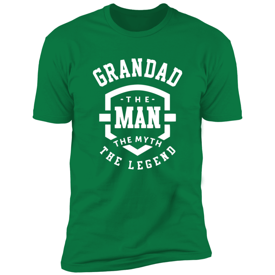Grandad The Man Myth Legend Premium Short Sleeve Tee