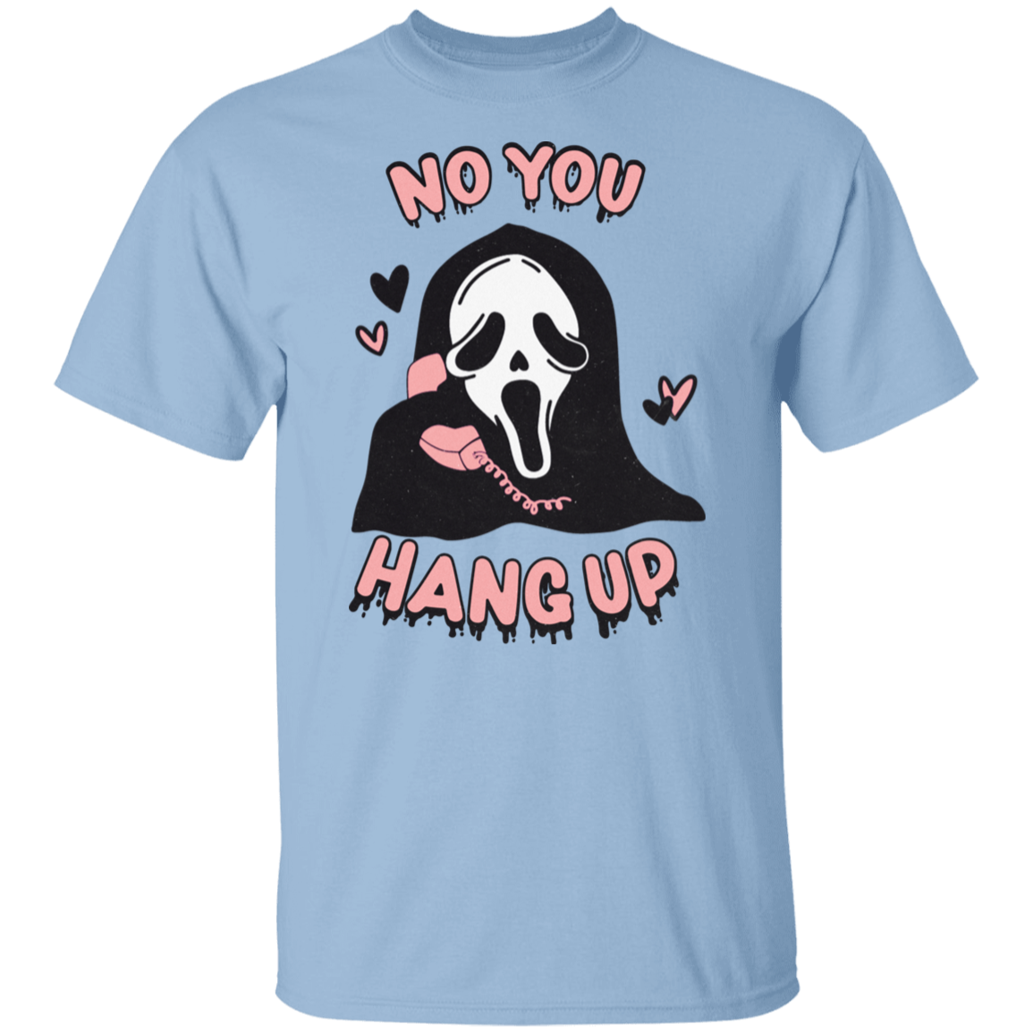 Ghost Face| No You Hang Up| Premium short sleeve T-Shirt