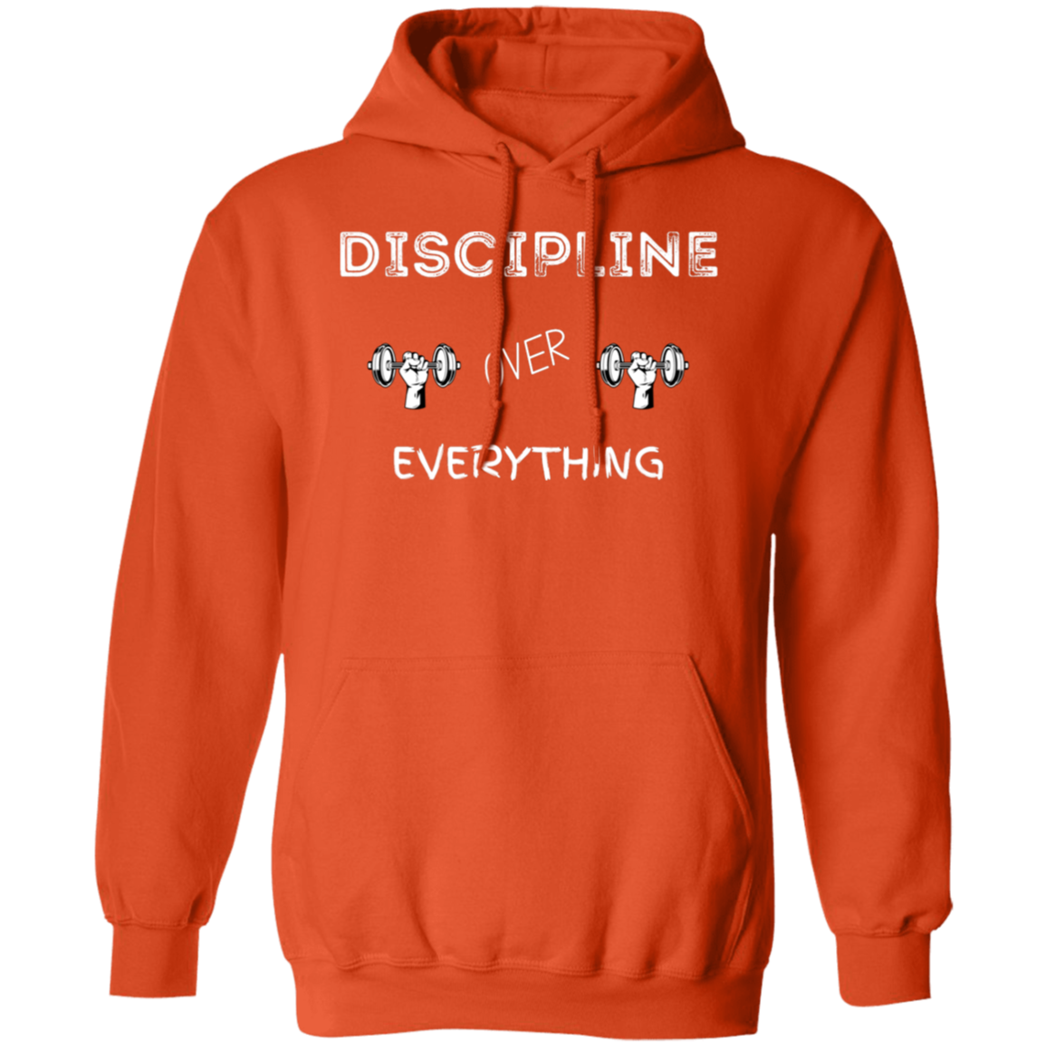 Discipline Over Everything-Workout Gym| Pullover Hoodie
