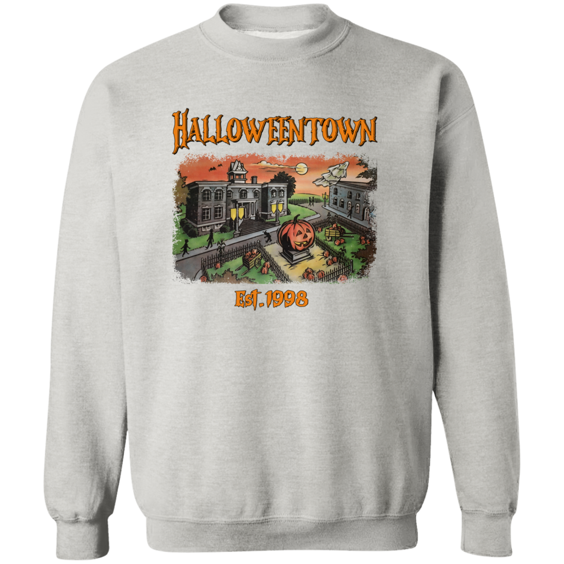 HalloweenTown  Est.1998 | Crewneck Pullover Sweatshirt