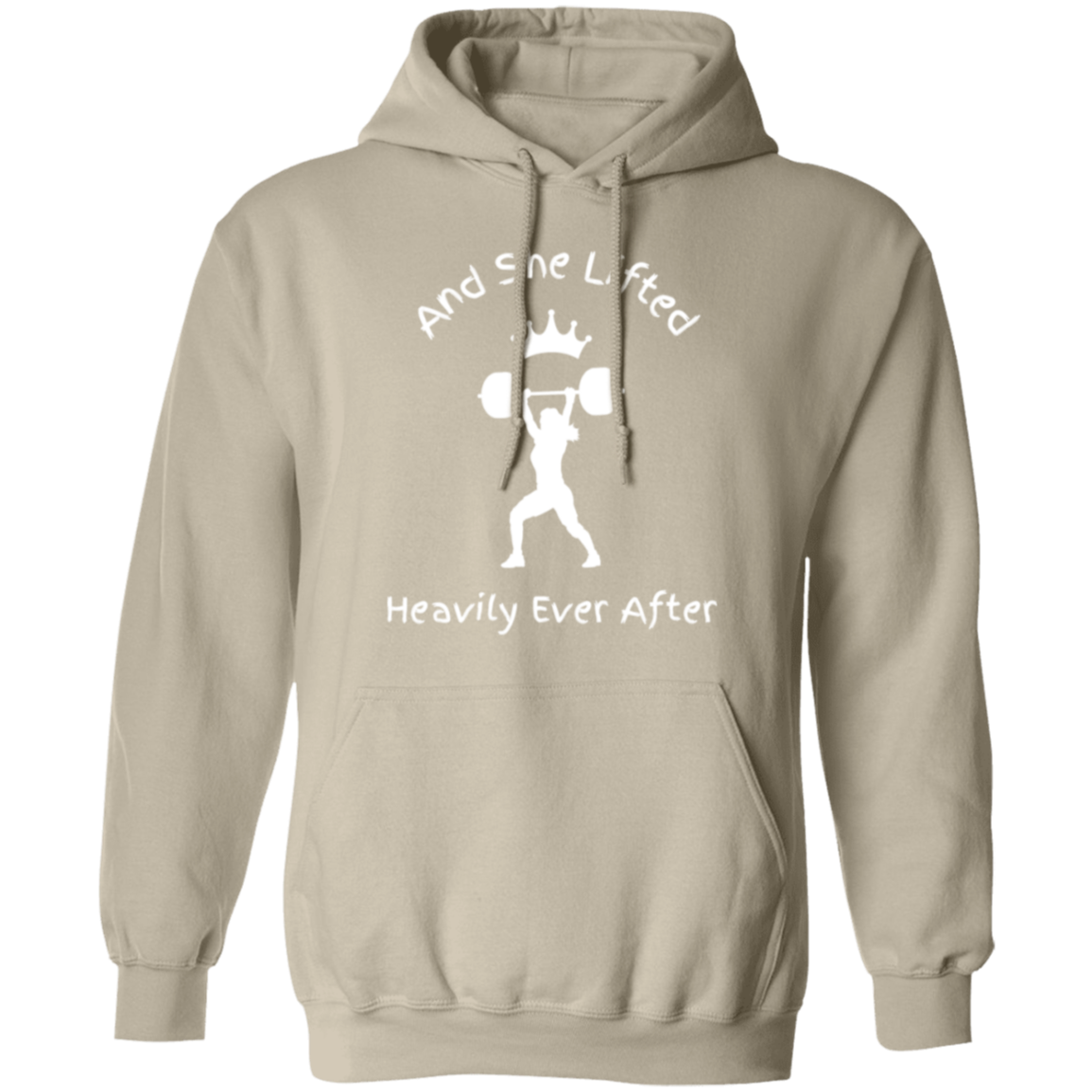 And She Lifted Heavily Ever After-Workout Wear | Pullover Hoodie