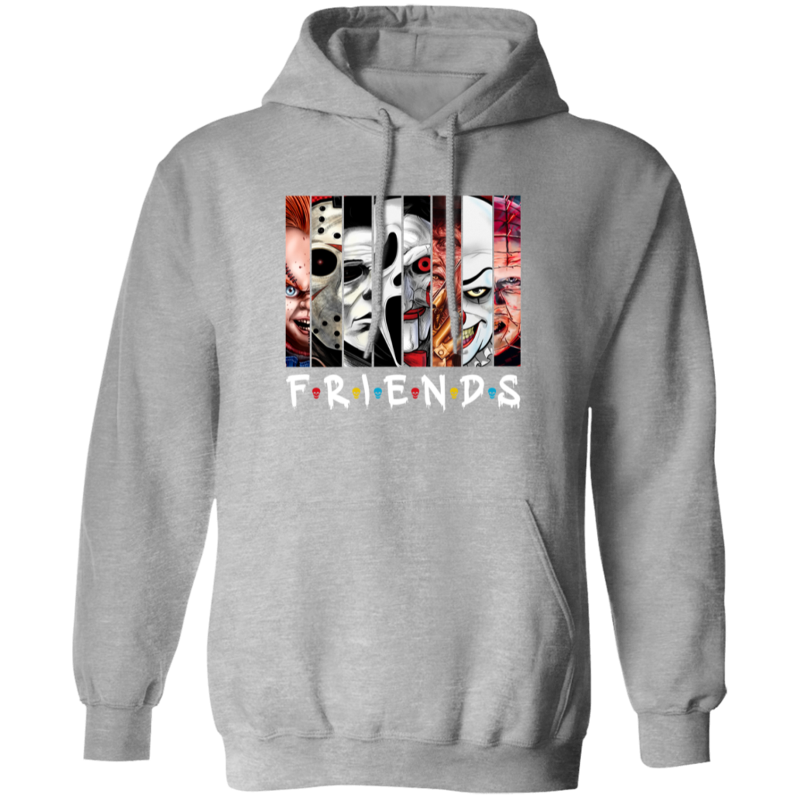 Fright Nite Crew | Scary Movie | Halloween Friends | Pullover Hoodie