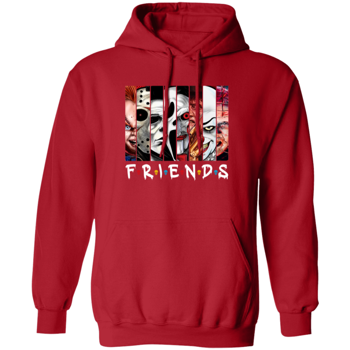 Fright Nite Crew | Scary Movie | Halloween Friends | Pullover Hoodie