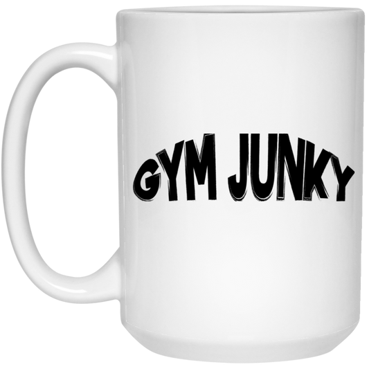 Gym Junky | 15oz White Mug