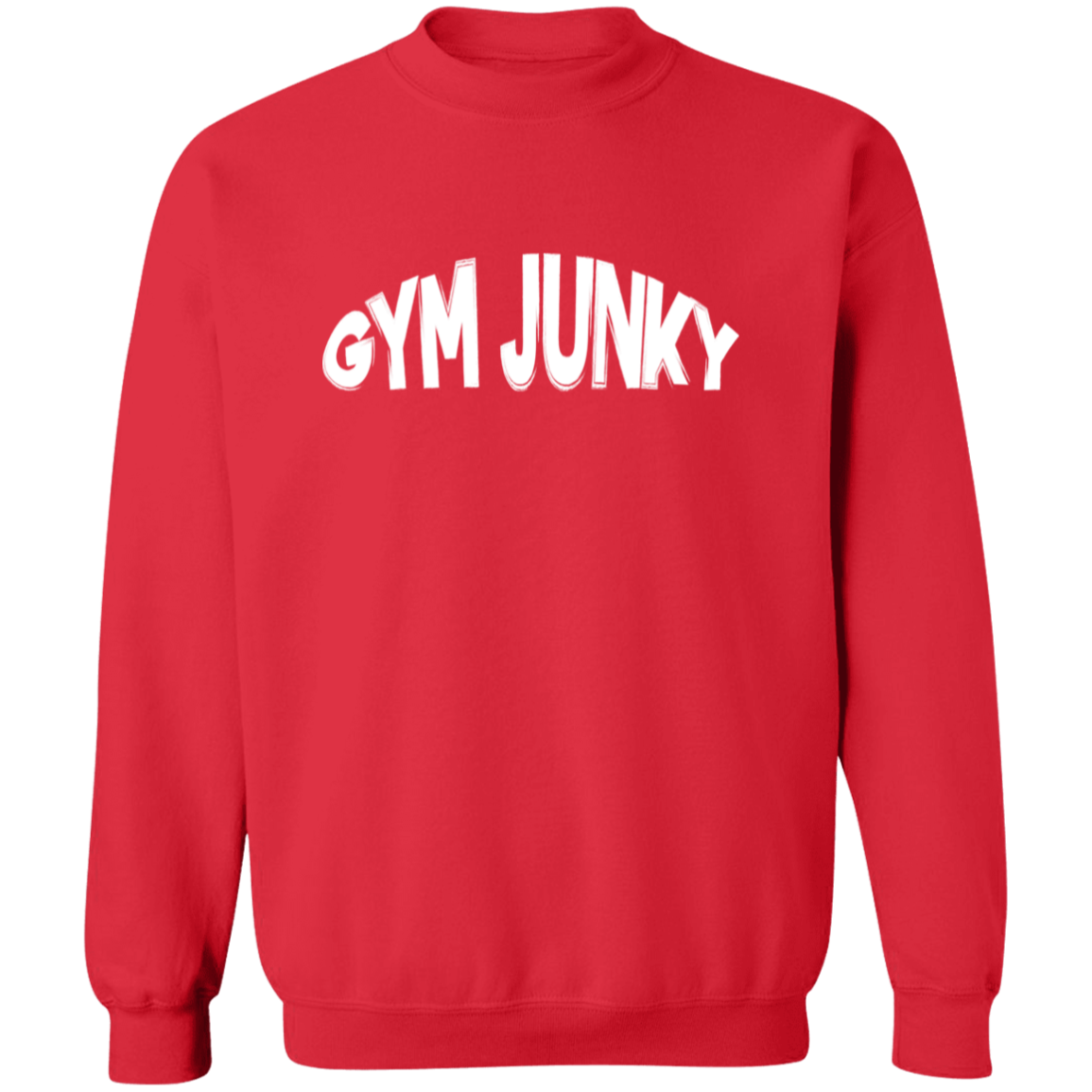 Gym Junky-Activewear | Crewneck Pullover Sweatshirt