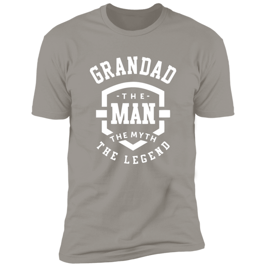 Grandad The Man Myth Legend Premium Short Sleeve Tee