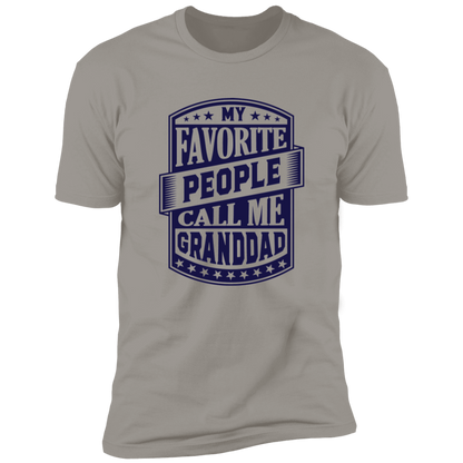 My Favorite People Call Me Granddad | Premium Short Sleeve Tee