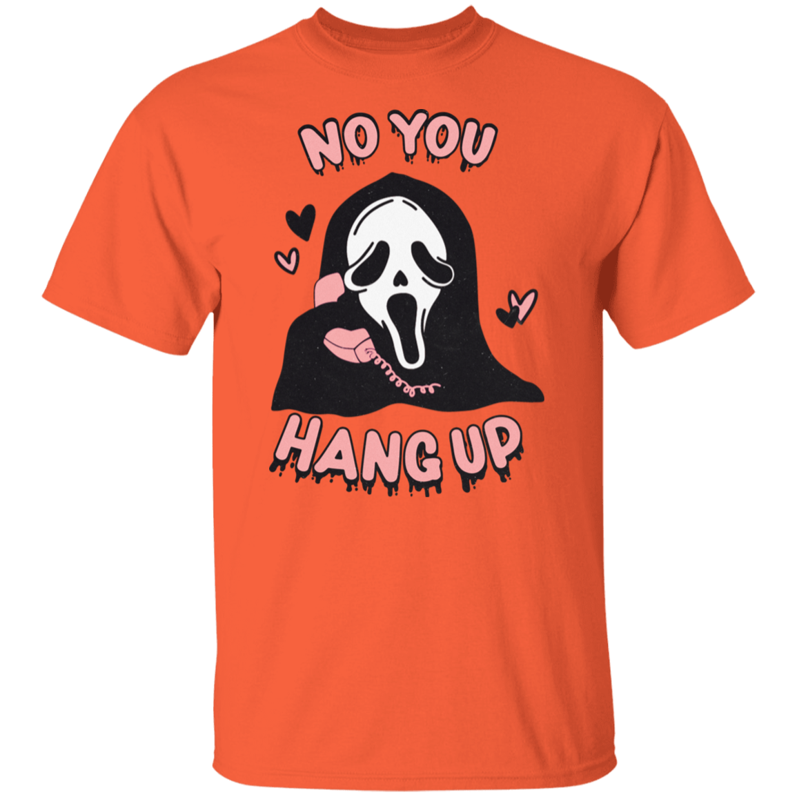Ghost Face| No You Hang Up| Premium short sleeve T-Shirt