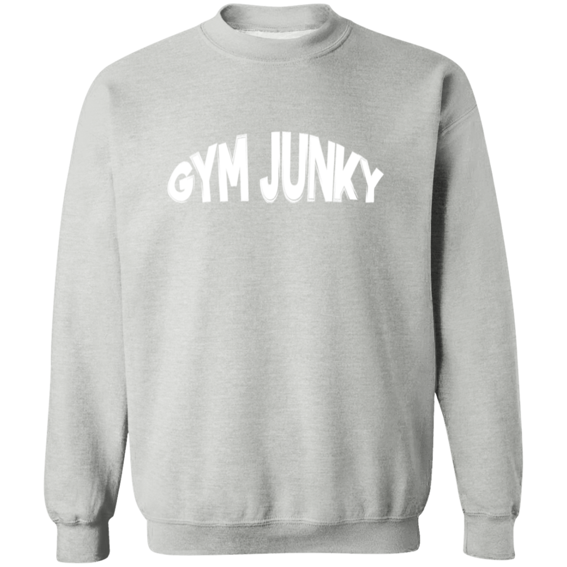 Gym Junky-Activewear | Crewneck Pullover Sweatshirt