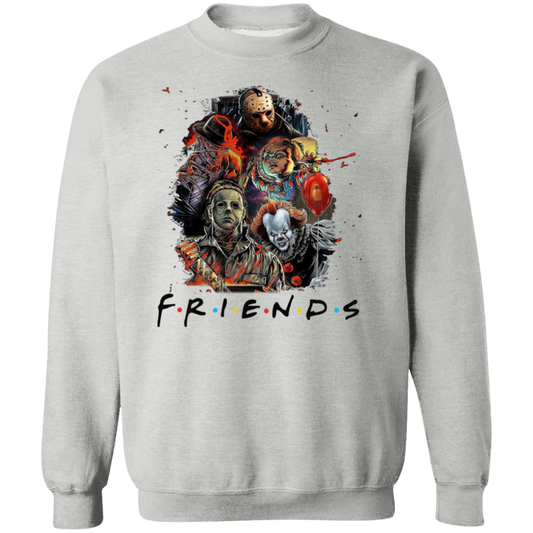 Ghoulie Friends | Crewneck Pullover Sweatshirt