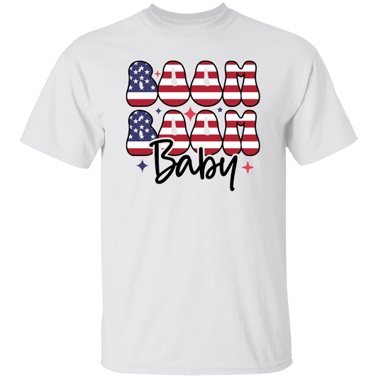 Boom Boom Baby Flag | short sleeve premium T-Shirt