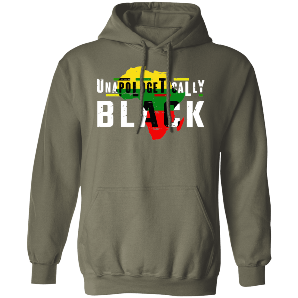 Unapologetically Black Africa | Pullover Hoodie