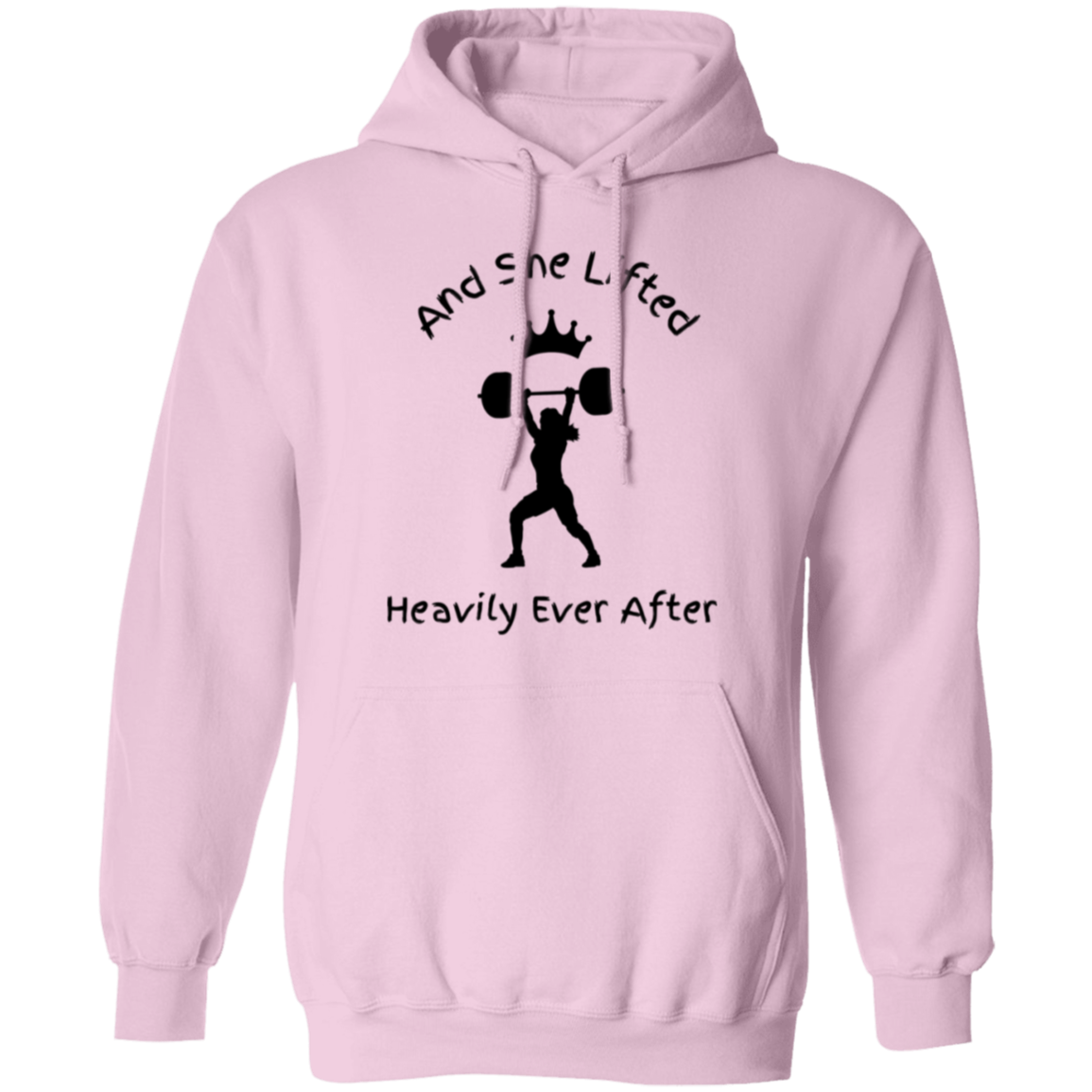 And She Lifted Heavily Ever After-Workout Wear | Pullover Hoodie