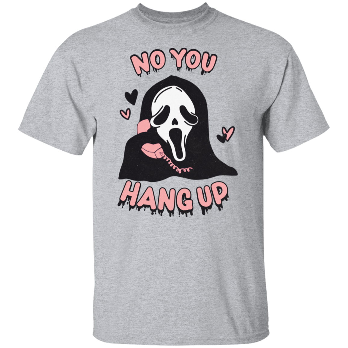 Ghost Face| No You Hang Up| Premium short sleeve T-Shirt