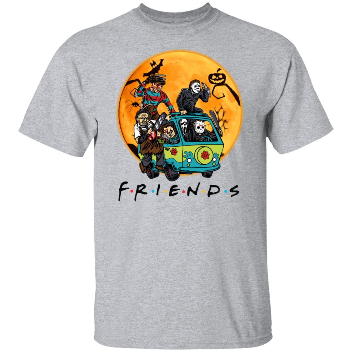 Halloween Killer Friends | Premium Short sleeveT-Shirt