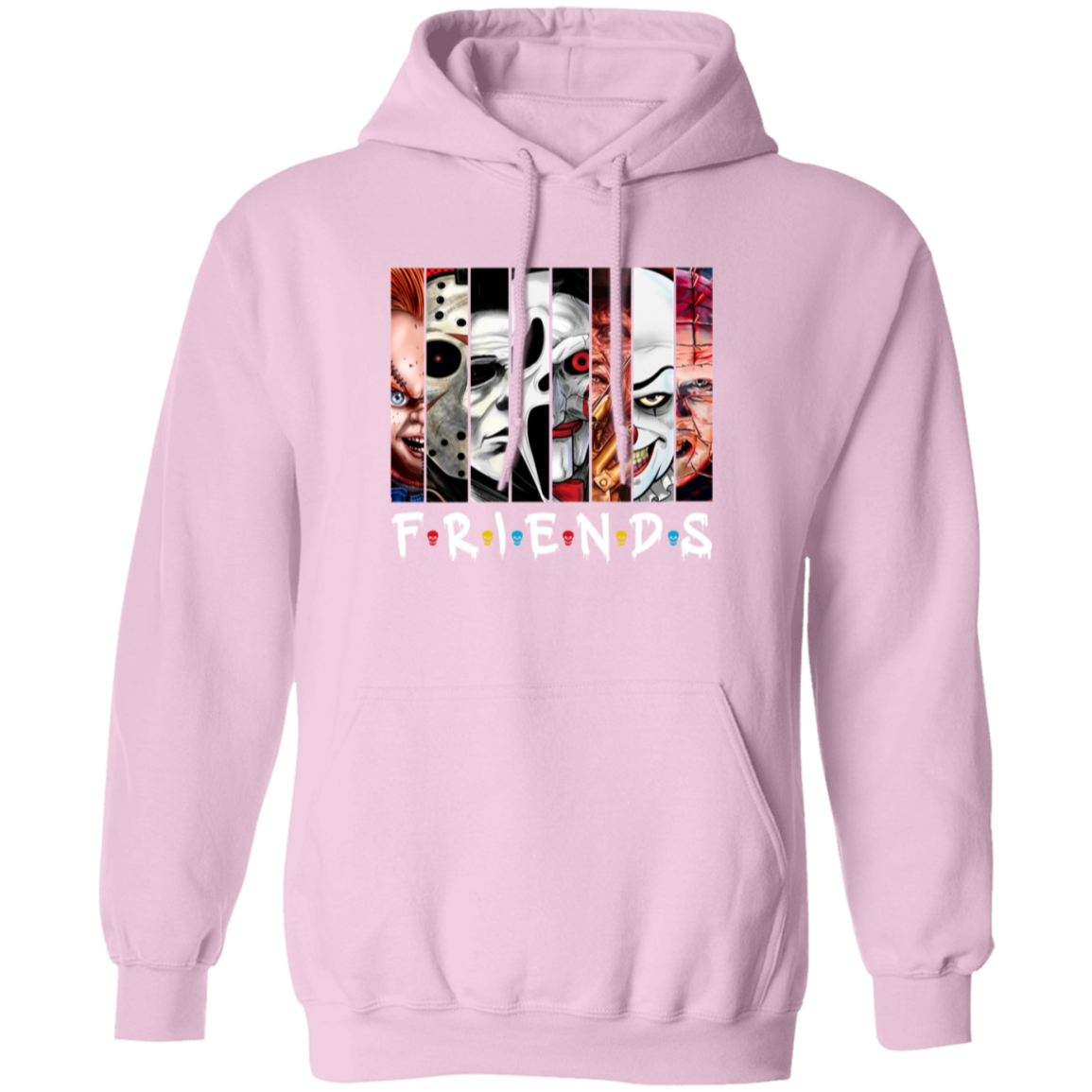 Fright Nite Crew | Scary Movie | Halloween Friends | Pullover Hoodie