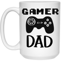 Gamer Dad |  15 oz. White Mug
