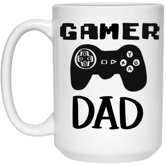 Gamer Dad |  15 oz. White Mug