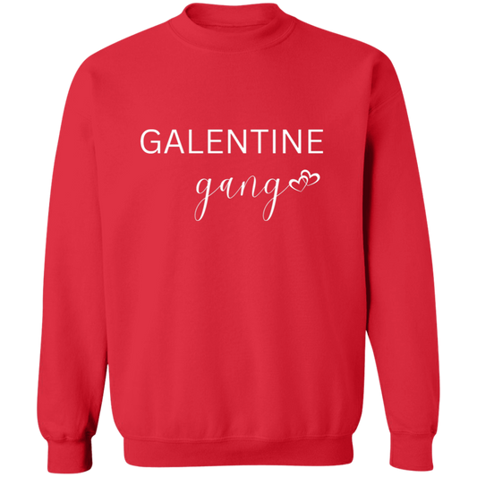 Galentine Gang Crewneck Pullover Sweatshirt